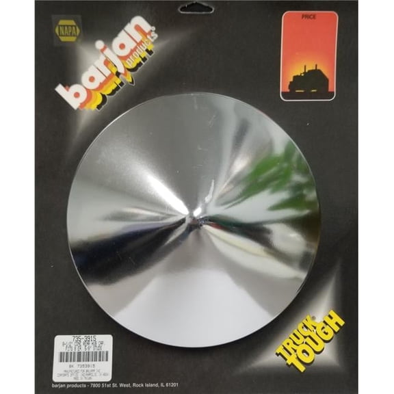 Barjan 7353915 Rear Hub Cap Carded - Chrome