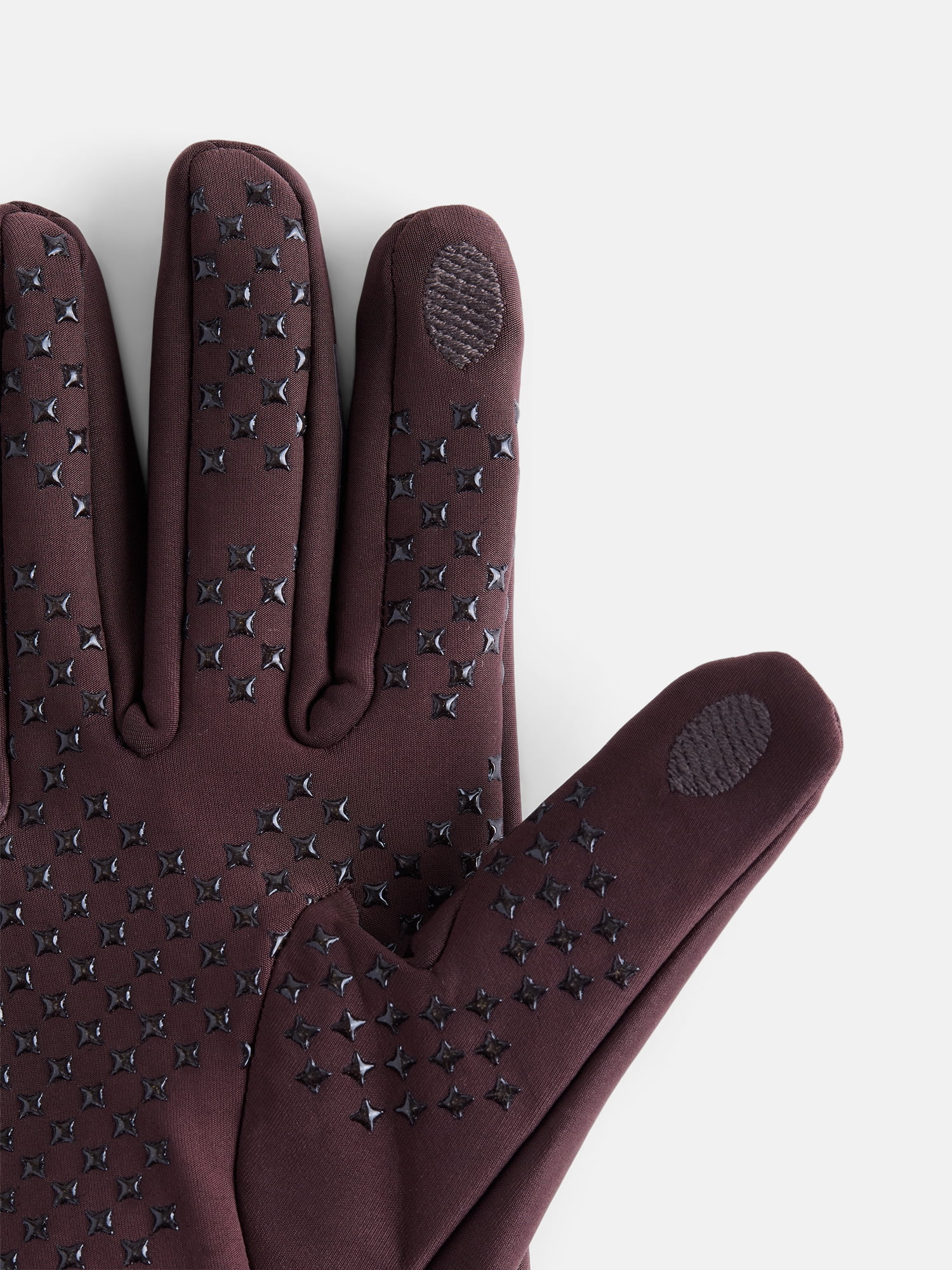 Time and Tru Women's Ruched Driving Gloves, Carob, One Size