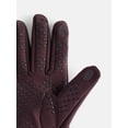 thumbnail image 4 of Time and Tru Women's Ruched Driving Gloves, Carob, One Size, 4 of 4