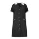 thumbnail image 3 of WILLBEST Vestido Midi Informal de Manga Corta con Cuello En V para Mujer con Diseño de Patchwork para Uso Diario y Trabajo, Vestido Cómodo con Bolsillos Mediana​​, 3 of 3