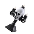thumbnail image 4 of Luz LED tipo vela con cabeza de calavera, luz verde espeluznante Retro ligera, velas sin llama de plástico con calavera para fiesta, 4 of 5