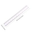 thumbnail image 2 of Règle 30cm Multipack Règle Claire Règle en Plastique 12 Po Règle Résistante aux Éclats Règle Métrique Incassable Règle Droite Transparente Outil de Mesure, 2 of 7