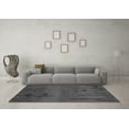 thumbnail image 3 of Ahgly Company Indoor Rectangle Abstract Gray Modern Area Rugs, 8' x 12', 3 of 4