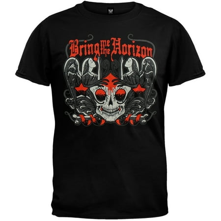 Bring Me The Horizon - Winged Skull Black T-Shirt