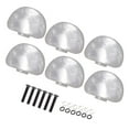 thumbnail image 1 of Mosiee 6Pcs Classical Folk Electric Guitar Tuning Knobs Tuning Peg Machine Head Knob W/ Screws Guitar Tuning Pegs Buttons, 1 of 9