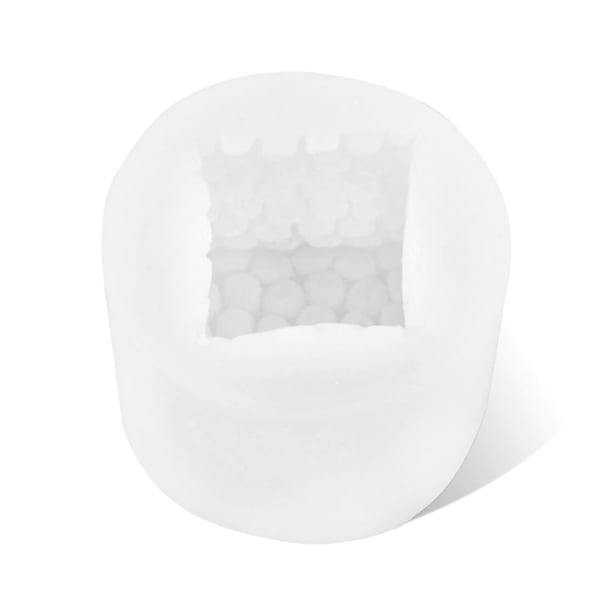 Molde de vela con forma de bola de aceite esencial Molde de silicona de cera DIY Fondant Jelly Hornear Artesanía Suministros para manualidades Regalo de vacaciones 5x5 Colmena 3D tholdsy HA009097-01