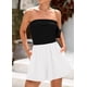 thumbnail image 5 of Camisa casual sin tirantes Rompers KIRUNDO Summer para mujer, 5 of 9