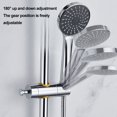 thumbnail image 4 of Soporte para cabezal de ducha Soporte de soporte de ducha ajustable de 18-25 mm para baño (naranja), 4 of 8