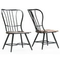 thumbnail image 1 of Baxton Studio Chaise de Salle à Manger Longford Windsor en Noir (Ensemble de 2), 1 of 4