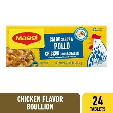 Maggi Chicken Flavor Bouillon Cubes, 10.2 Oz 8.89 oz