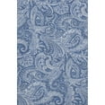 thumbnail image 2 of Addison Rugs Mayfield Washable Transitional Paisley Navy Rectangle Rug, 10' x 14', 2 of 6