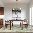 thumbnail image 3 of 5x7 Area Rugs for Living Room and Bedroom, Machine Washable Non Slip Rugs, Low Pile Lightweight Print Pattern Distressed Abstract Sage Beige, 3 of 6