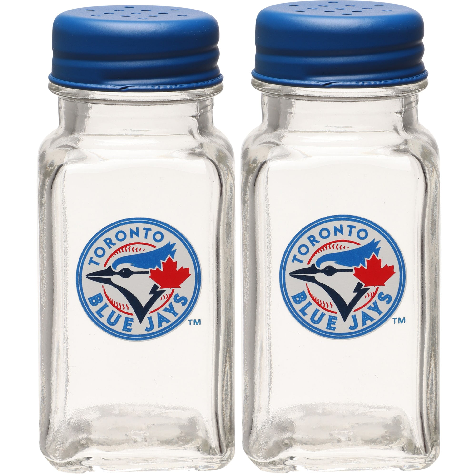 Toronto Blue Jays Glass Salt & Pepper Shakers