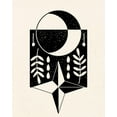 thumbnail image 2 of Wang, Melissa 20x24 White Modern Wood Framed Museum Art Print Titled - White Moon III, 2 of 4