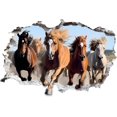 thumbnail image 3 of Pegatinas de pared 3D de caballos al galope, decoración para paredes, vinilo autoadhesivo., 3 of 9