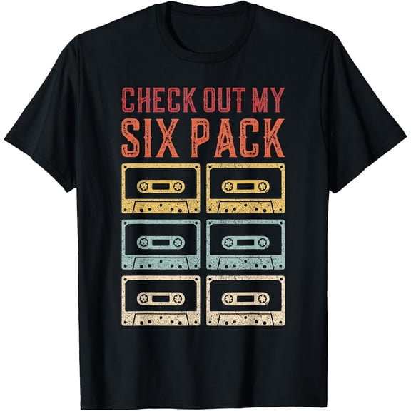 70s Style Disco Outfit 80s Theme Costume Funny Cassette Tape Mens T-Shirt