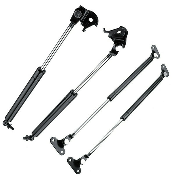 2Pairs Car Front Gas Struts Tailgate Gas Struts Lift Support Bar