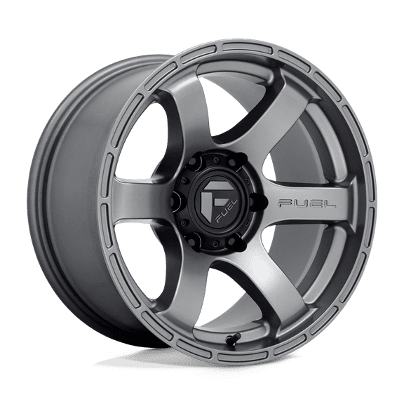 Fuel D767 Rush 17X9 6X139.7 1Et 78Cb Matte Gun Metal Wheel