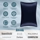 thumbnail image 4 of Juego de Fundas de Almohada de Satén Bare Home Azul Medianoche Tamaño King 20 x 36, 4 of 8