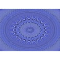 thumbnail image 1 of Ahgly Company Machine Washable Indoor Rectangle Transitional Sky Blue Area Rugs, 2' x 4', 1 of 7