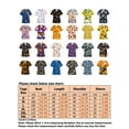 thumbnail image 2 of Halloween Cartoon Print Tshirts for Women Short Sleeve V Neck Scrub Tops Nursing Scrubs Tops Shirt, 2 of 3