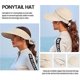 thumbnail image 1 of Hats For Women Upf 50+ Uv Sun Protective Convertible Beach Visor Hat, 1 of 4