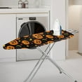 thumbnail image 2 of Kuiaobaty Pumpkin Moon Star Ironing Board Covers Fits Standard Size Iron Board Protector Washable Soft Fabric Cozy Nose Pocket for Halloween Decor, 55" x 16", 2 of 5