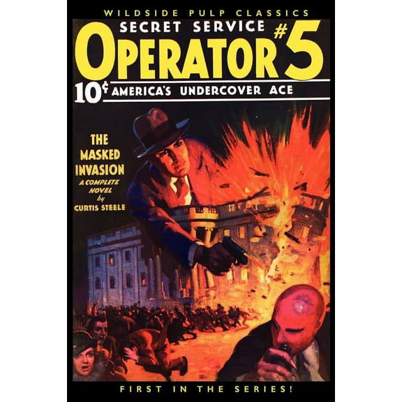 Operator #5: The Masked Invasion (#1 in the Series), (Paperback)