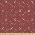 thumbnail image 2 of Abstract Fabric by the Yard, Pattern of Random Strokes X and V Motifs Hand Drawn Inspired Simple Basic Touches, Decorative Upholstery Fabric for Chairs & Home Accents, Multicolor by Ambesonne, 2 of 5