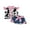 Pink, variant on BemeyourBBs Western Baby Girl Summer Clothes Toddler Baby Denim Cowgirl Outfits Fly Sleeve Cow Print Button Down Shirt Jeans Shorts Set Belt Toddler Girl Summer Outfit