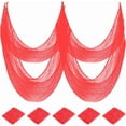thumbnail image 3 of Hvmvliv Halloween Creepy Cloth 72in Halloween Spooky Fabric Cloth - Scary Gauze Creepy Cloth for House Halloween Party Yard Wall Doorway Outdoors Suitable for Indoor Outdoor Halloween Decoration Red, 3 of 6