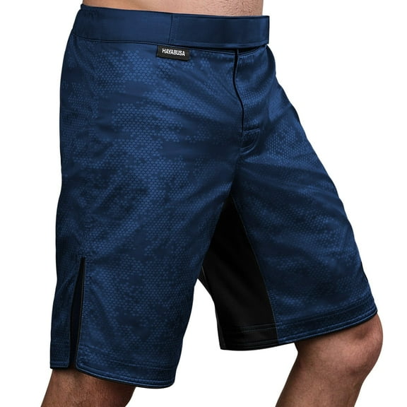 Hayabusa Hexagon BJJ Shorts - Navy, Medium