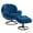 Blue, variant on SESSLIFE Accent Chair with Ottoman, Blue Single Sofa, Lounge Chair for Living Room, Bedroom, Office, Hosting Room