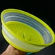 thumbnail image 4 of Wosthever Colador de verduras para microondas, filtro colador duradero, cesta de antisalpicaduras, utensilios de cocina, herramienta de cocina Organizadores de utensilios de cocina Amarillo verde Wosthever HA077067-03, 4 of 6