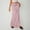c01Pink, variant on Cotton Linen Maxi Skirts for Women Trendy Summer Comfy Drawstring Waist A Line Skirts Cute Vacation Boho Long Flowy Skirts Purple M