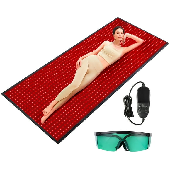 VEVOR Red Light Therapy Mat for Full Body 1280PCS 3-Chip LED Light Therapy