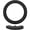 Black, variant on Remo External Sub Muff'l Bass Drum System 16 in. Black