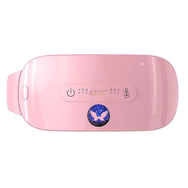 Cinturón inalámbrico recargable para mujer y niña, almohadilla calefactora Menstrual con 3 niveles de calor, 3 modos de masaje, almohadilla calefactora rápida