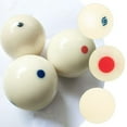 thumbnail image 2 of HLONK 2 Pcs Boules de Billard en Résine Résistantes à l'Usure Boules de Piscine Professionnelles (Style Mixte), 2 of 6
