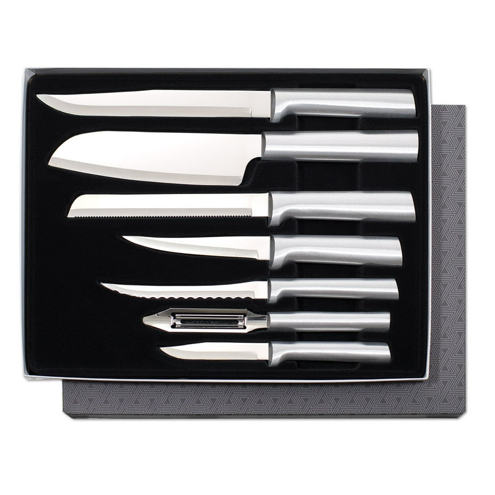 Rada Cutlery Knife Set ? 7 Stainless Steel Culinary Knives Starter Gift Set