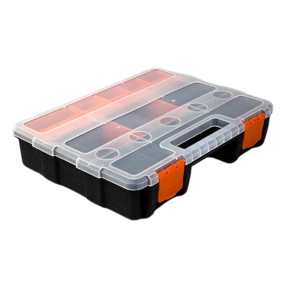 Billuyoard Mini caja de herramientas impermeable para tornillos y clavos, organizador de tornillos, caja de herramientas Almacenamiento y organización del hogar do
