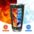 thumbnail image 6 of Salouo St. Patrick's Day8 Print 20oz Tumbler with Lid,Stainless Steel Vacuum Insulated Tumbler Durable Insulated Coffee Mug Thermal Cup with Splash Proof Sliding Lid-Straw Three-piece Set, 6 of 8