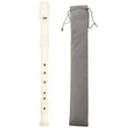 thumbnail image 1 of Professional Clarinet 6-Hole Recorder Instrument Plastic Clarinet for Beginners Kids Adults with Bag, 1 of 7