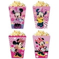 thumbnail image 2 of 12 Pcs Mickey Party Popcorn Box for Anime Theme Birthday Party Supplies Decor,Girls Kids Birthday Game Party Kraft Paper Gift Bag Decoration, 2 of 5