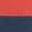Navy Red, variant on Men's Casual 3-Button Collar Color Block Long Sleeves Polo Shirts L Navy Red