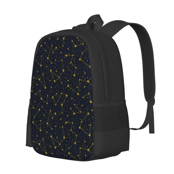 Easygdp Constellation Mochila de Gran Capacidad Minimalista Ideal para Escuela, Viajes y Uso Diario