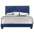 thumbnail image 2 of Home Furniture Suffolk Navy Blue Queen Panel Bed, 2 of 6