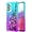 Teal/Purple, variant on for Galaxy A53 Case,Samsung A53 5G Case with HD Screen Protector,Gradient Quicksand Glitter Liquid Floating Waterfall Durable Girls Cute Phone Case for Samsung Galaxy A53 5G (Teal/Purple)