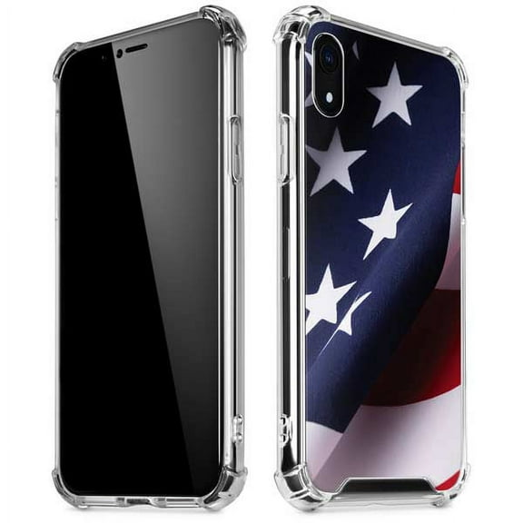 Skinit Countries of the World The American Flag iPhone XR Clear Case