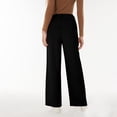 thumbnail image 6 of YIFUNIN Women's High Waisted Wide Leg Pants, Loose Straight Leg Flowy Trousers for Office Commute, Versatile Professional Casual Wear,Black L, 6 of 6